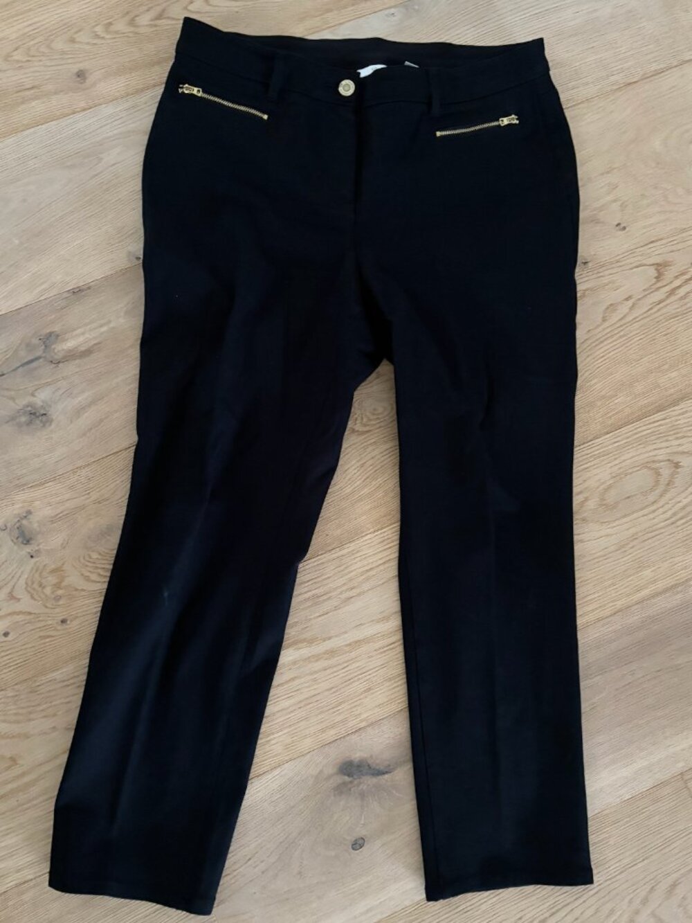 CHICO'S SO SLIMMING ANKLE JEAN BLACK SIZE 2 [SIZE 12]
